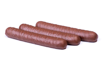 Group of chocolate sticks
