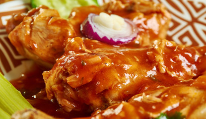Kashmiri red chilli chicken curry
