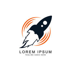 rocket logo template
