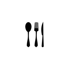 Fork and Spoon logo Template vector icon illustration