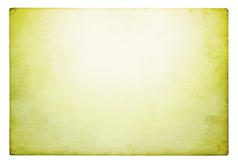 Green paper texture background - clipping path included 