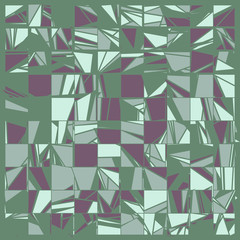 Abstract Random Color Poligones Generative Art background illustration