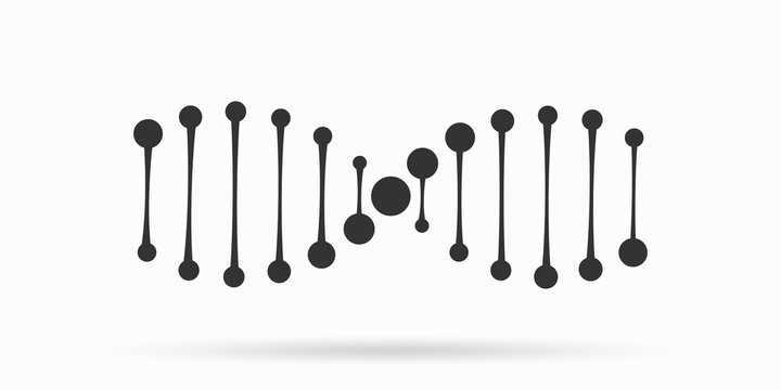 DNA vector illustration. Genetic engineering concept