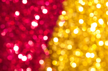 Holiday shiny yellow and red colors