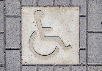 disabled sign