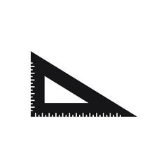 Ruler icon design. vector illustration