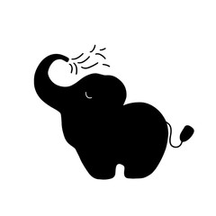 Cute cartoon animal vector illustration. Abstract icon for baby posters, art prints, fashion apparel or stickers.