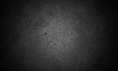 Old wall texture cement dark black gray  background abstract grey color design are light with white gradient background.