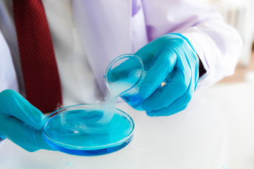 Analysis and study vaccine of Coronaviruses disease (CoV) in the laboratory. covid-19