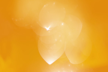 Large bokeh gold color.