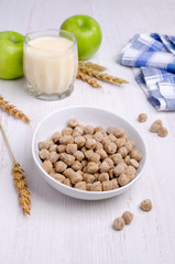 Pressed cereal bran