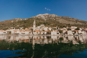 9 Nov 2018 Perast town in the Bay of Kotor, Montenegro- Image