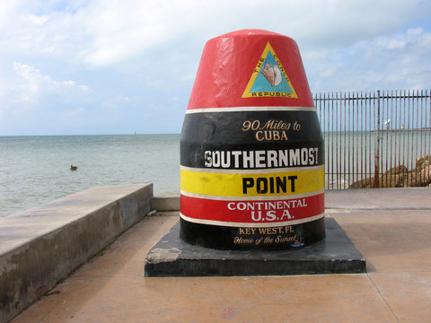 Key West, Southernmost Point, Florida, USA
