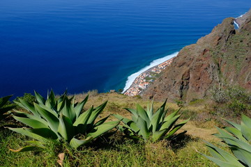 Paul Do Mar and cliffs, Madeira Island, Portugal