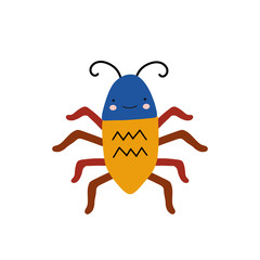 Cute cartoon animal vector illustration. Abstract icon for baby posters, art prints, fashion apparel or stickers.