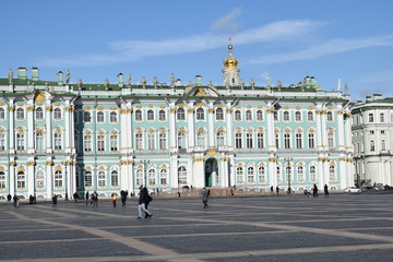 Fototapeta premium facade of old building