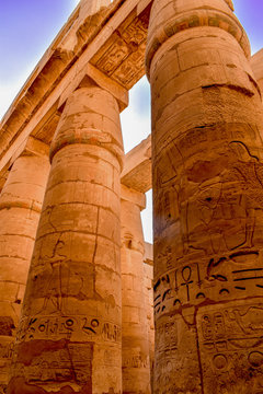 Ancious Karnac place in Luxor, Egypt