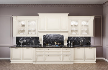 interior render  kitchen