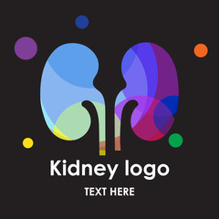 Human kidney ,Technology with flat style.EPS10