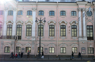 facade of old building