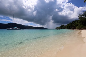 île curieuse, Seychelles