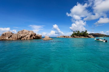 Fototapeta premium îlot Saint Pierre, Seychelles