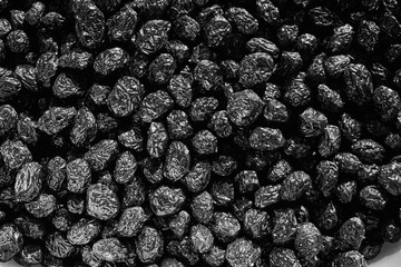 A Heap of Organic Black Olives