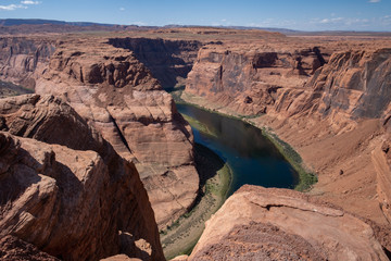 Horeshoe bend, colorado river