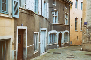 old house in a little town of France.