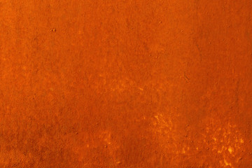 Abandoned old rusty sheet of metal. Abstract modern trendy red rusty texture background