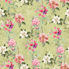 digital print flower pattern designs