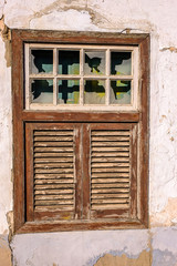 Alte Gebäude im Fischerdorf El Cotillo