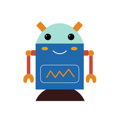 Cute cartoon animal vector illustration. Abstract icon for baby posters, art prints, fashion apparel or stickers.