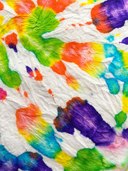 Tie Dye Spiral Background.