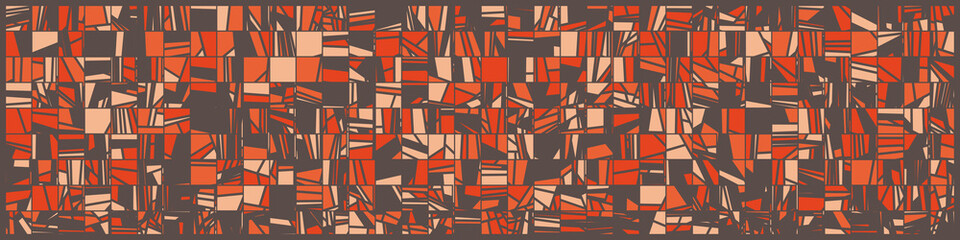 Abstract Random Color Poligones Generative Art background illustration