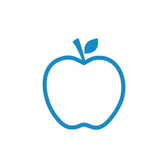 Apple vector icon for web design