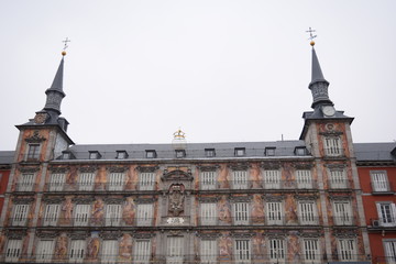 Main square in Madrid Europe 