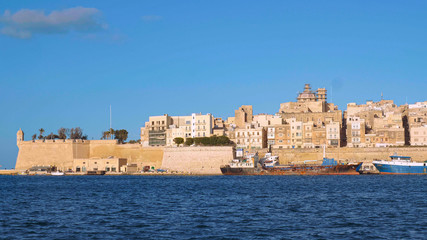 Boat trip along the port of Valletta in Malta - travel photography
