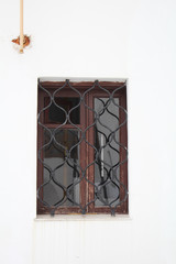 A window with bars