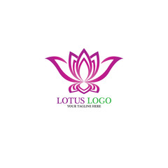 Beauty Vector lotus icon