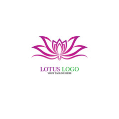 Beauty Vector lotus icon
