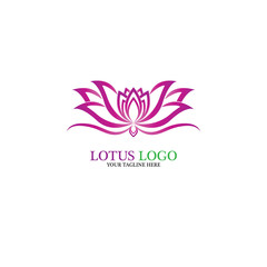 Beauty Vector lotus icon