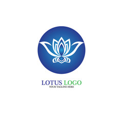 Beauty Vector lotus icon
