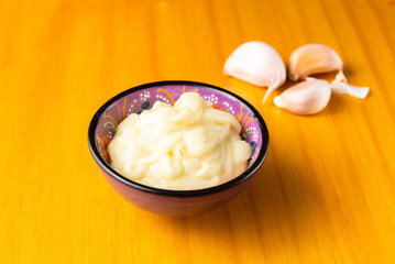 salsa de ajo