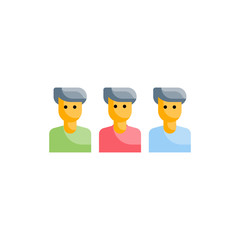 Network Communication Flat Icon vector illustration