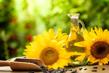 Organic sunflower oil