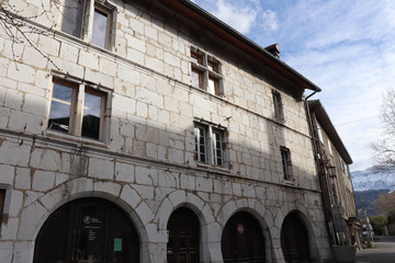 Maison des Chevaliers de l'Ordre de l'Annonciade dans La Roche sur Foron - ville La Roche sur Foron - Département Haute Savoie - France