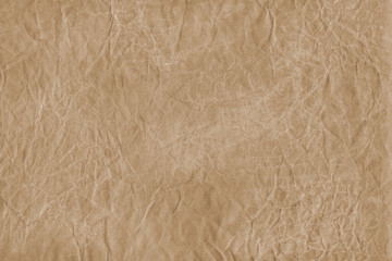 Coffee Grunge Paper Texture on the white isolated background. Vintage aged look.