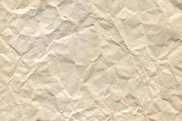 Coffee Grunge Paper Texture on the white isolated background. Vintage aged look.