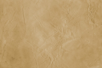 Coffee Grunge Paper Texture on the white isolated background. Vintage aged look.